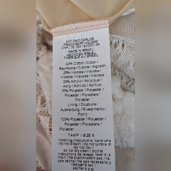 Anthropologie Cecilia Prado‎ Augusta Dress New size S New - Picture 6 of 6